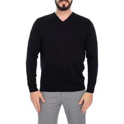 Vellapais V-neck Sweater In Black