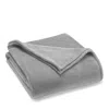 Vellux Faux Sheared Mink Blanket, Full/queen In Light Gray