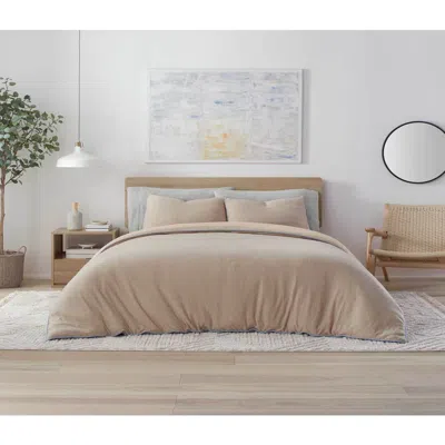 Vellux Snuggle Comforter Set In Brown