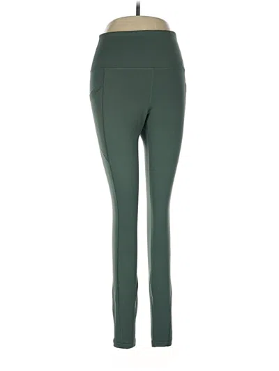 Pre-owned Velocity Active Pants In Green