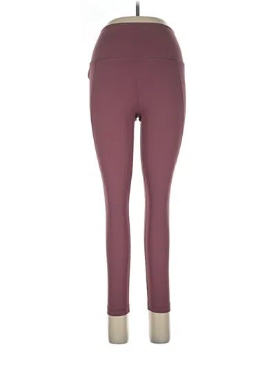 Pre-owned Velocity Active Pants In Pink