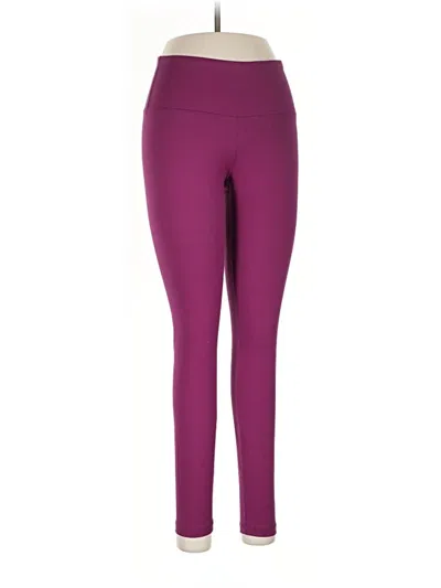 Pre-owned Velocity Active Pants In Purple