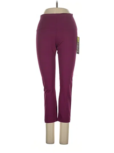 Pre-owned Velocity Active Pants In Purple