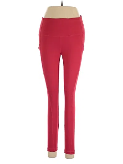 Pre-owned Velocity Active Pants In Red