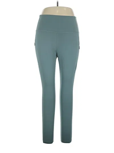 Pre-owned Velocity Active Pants In Teal