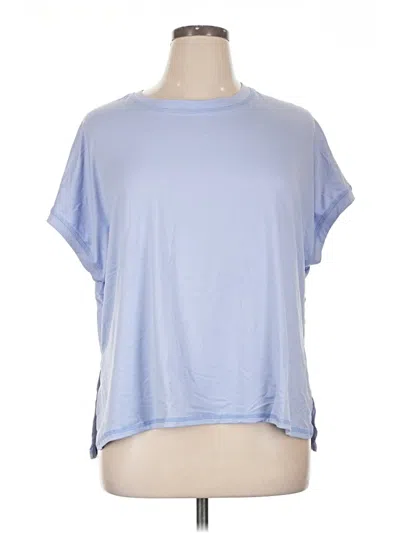Pre-owned Velocity Active T-shirt In Blue