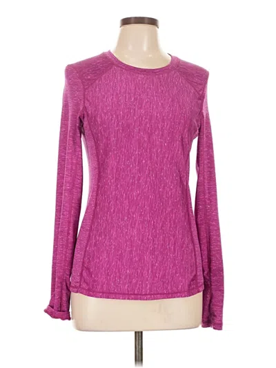 Pre-owned Velocity Long Sleeve T-shirt In Pink