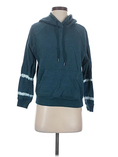 Pre-owned Velocity Pullover Hoodie In Teal