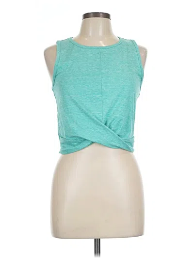 Pre-owned Velocity Sleeveless T-shirt In Teal