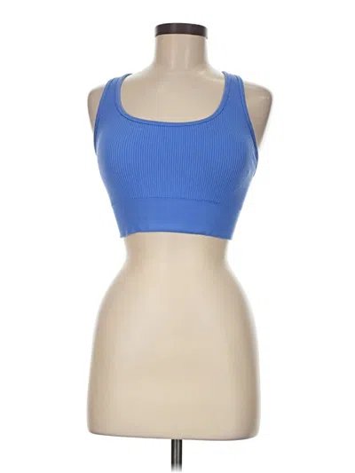 Pre-owned Velocity Sports Bra In Blue