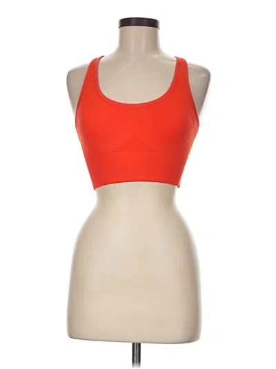 Pre-owned Velocity Sports Bra In Orange