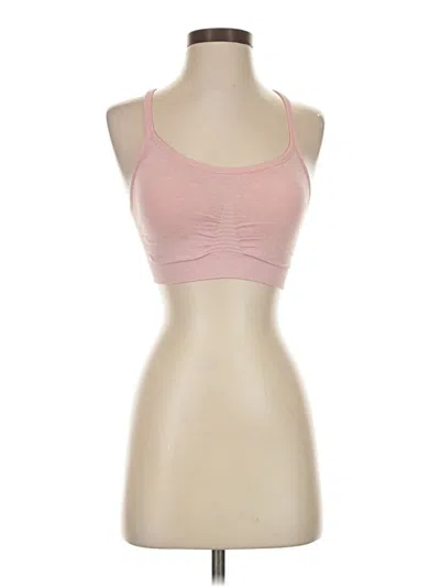 Pre-owned Velocity Sports Bra In Pink