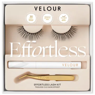 Velour Lashes Effortless Kit - No Trim No Measure Natural Lash Kit In White