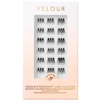 Velour Lashes Velour-xtensions False Lash Clusters Hybrid Clusters