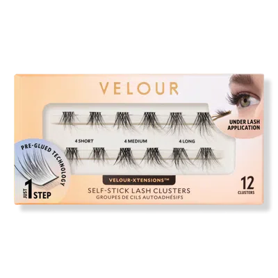 Velour Lashes Velour-xtensions Self-stick Everyday Natural Lash Clusters