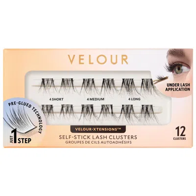 Velour Lashes Velour-xtensions Self-stick Lash Clusters Soft & Wispy