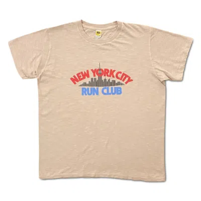 Velva Sheen Unisex - New York Run Club Graphic Tee In Oat Milk In Neutral