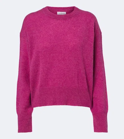 Velvet Alba Cashmere Sweater In Pink