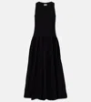 Velvet Amelia Cotton-blend Maxi Dress