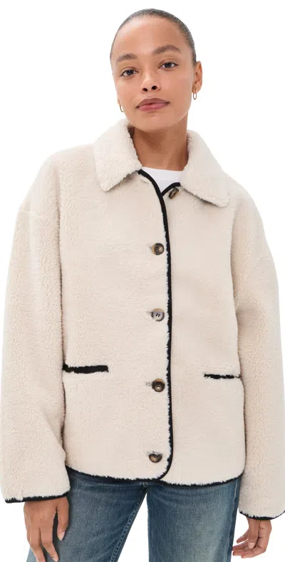 Velvet Anika Jacket Cream/black