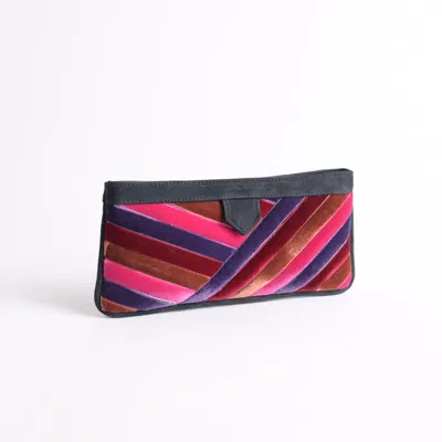 Velvet Atelier Women's Elara Terracotta Pochette In Orange