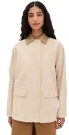 Velvet Rosa Cotton Gabardine Jacket In Neutral