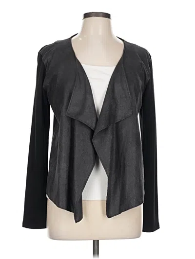 Pre-owned Velvet Blazer Jacket In Black