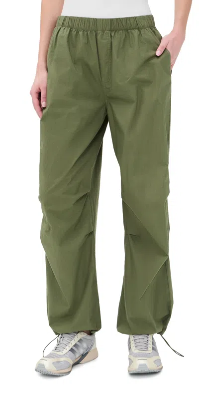 Velvet Brooks Balloon Pants Kale In Green