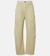 Velvet Brylie Cotton Twill Barrel-leg Pants