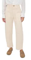 Velvet Brylie Pants Cookie In White