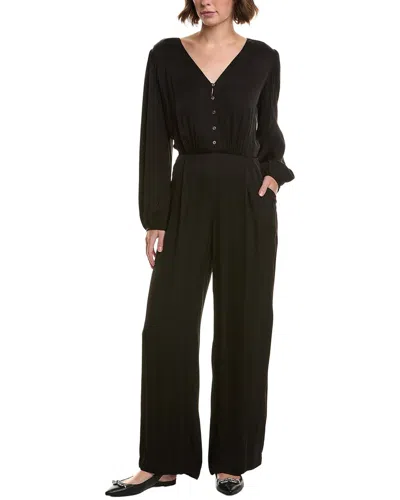 Velvet By Graham & Spencer Adalia Jumpsuit In Black