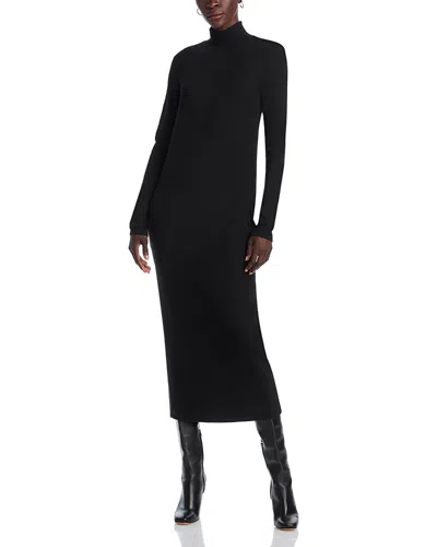 Velvet By Graham & Spencer Agoura Long Sleeve Dress In Black