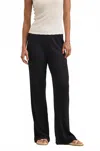 Velvet By Graham & Spencer Alemi Pointelle Pant In Black In Black