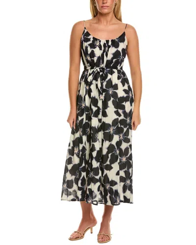 Velvet By Graham & Spencer Alexa Midi Dress In Multi