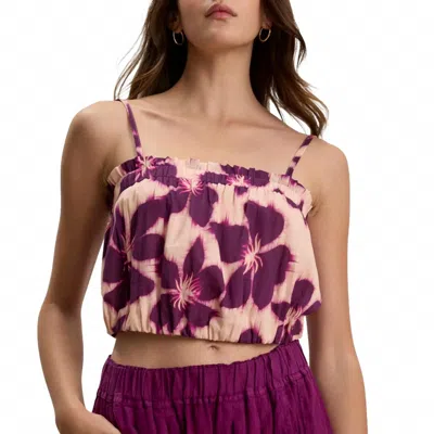 Velvet By Graham & Spencer Alice Camisole In Berry In Multi