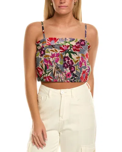 Velvet By Graham & Spencer Alice Sleeveless Woven Top In Multi