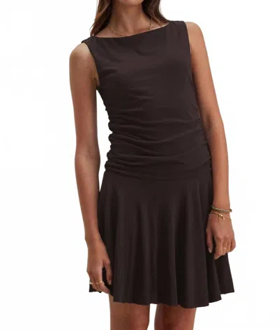 Velvet By Graham & Spencer Alicia Mini Dress In Blk