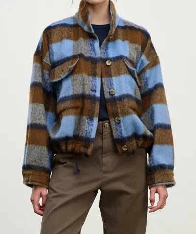 Velvet By Graham & Spencer Aubrey Jacket In Plaid In Multi