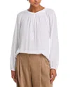 Velvet By Graham & Spencer Aurelia Blouse In White