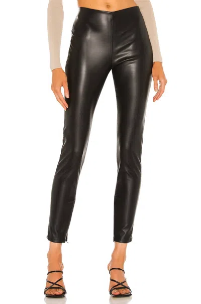 Velvet By Graham & Spencer Berdine Faux Leather Legging In Black