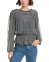 Velvet By Graham & Spencer Blen Top In Gray