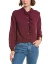 Velvet By Graham & Spencer Briya Top In Purple