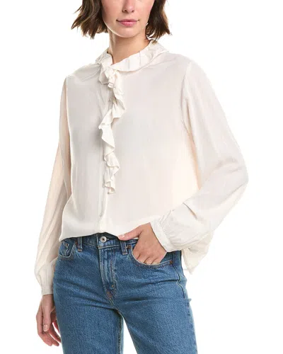 Velvet By Graham & Spencer Briya Top In White