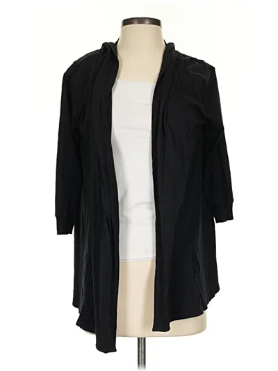 Pre-owned Velvet By Graham & Spencer Cardigan Sweater In Black
