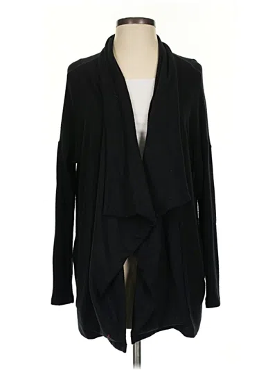 Pre-owned Velvet By Graham & Spencer Cardigan Sweater In Black