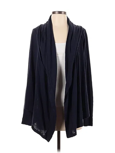Pre-owned Velvet By Graham & Spencer Cardigan Sweater In Blue