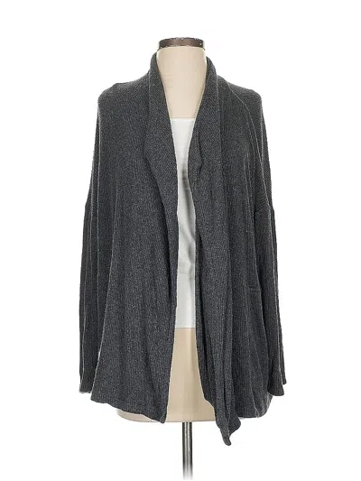 Pre-owned Velvet By Graham & Spencer Cardigan Sweater In Gray