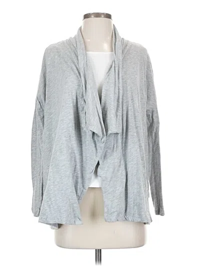 Pre-owned Velvet By Graham & Spencer Cardigan Sweater In Gray