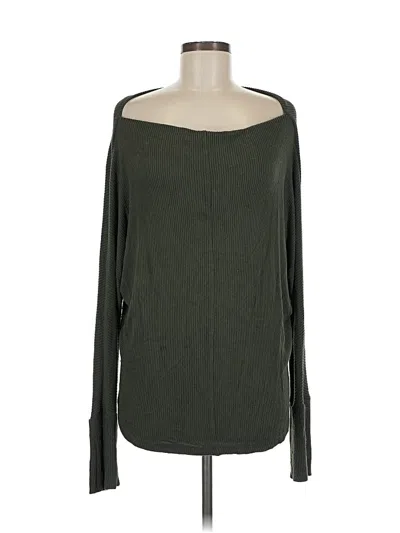 Pre-owned Velvet By Graham & Spencer Cardigan Sweater In Green