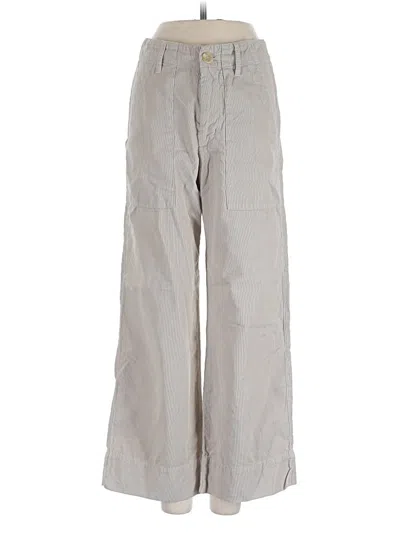 Pre-owned Velvet By Graham & Spencer Cargo Pants In Gray